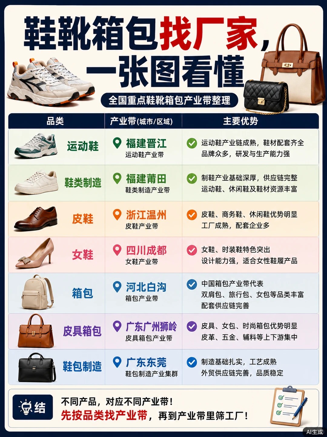 鞋靴箱包找厂家 - 鞋靴箱包外贸产业带