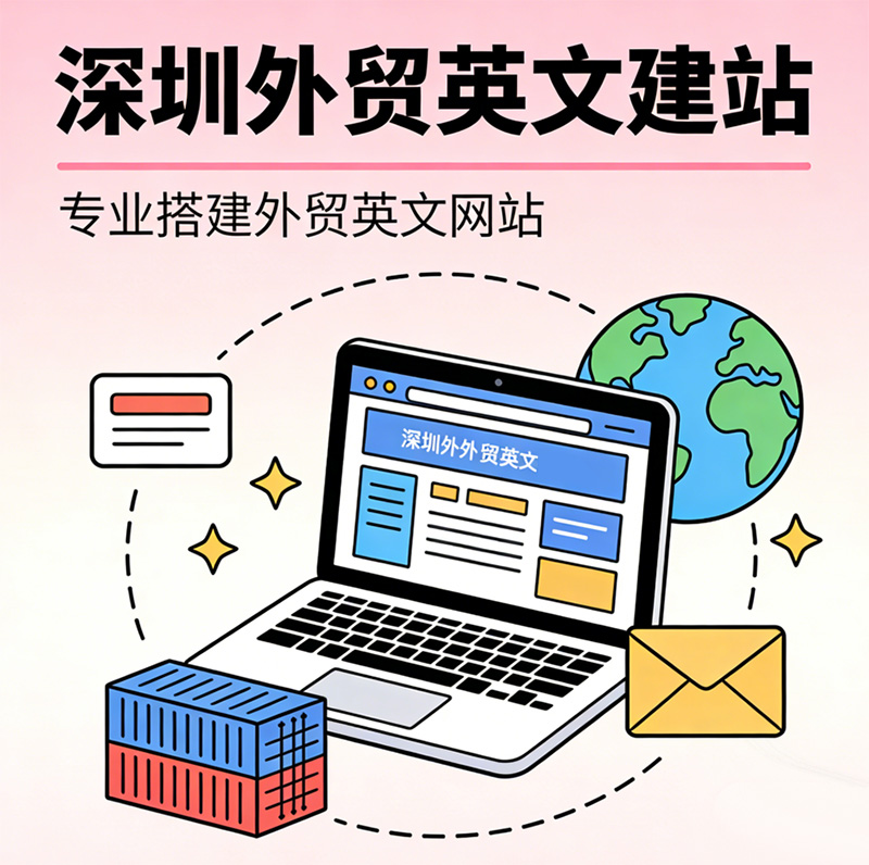 深圳外贸英文建站-建一个专业的外贸网站